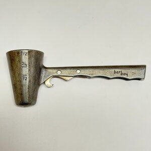 MCM Vintage Bar Boy Jigger Barware Collectible  Bottle Opener missing corkscrew